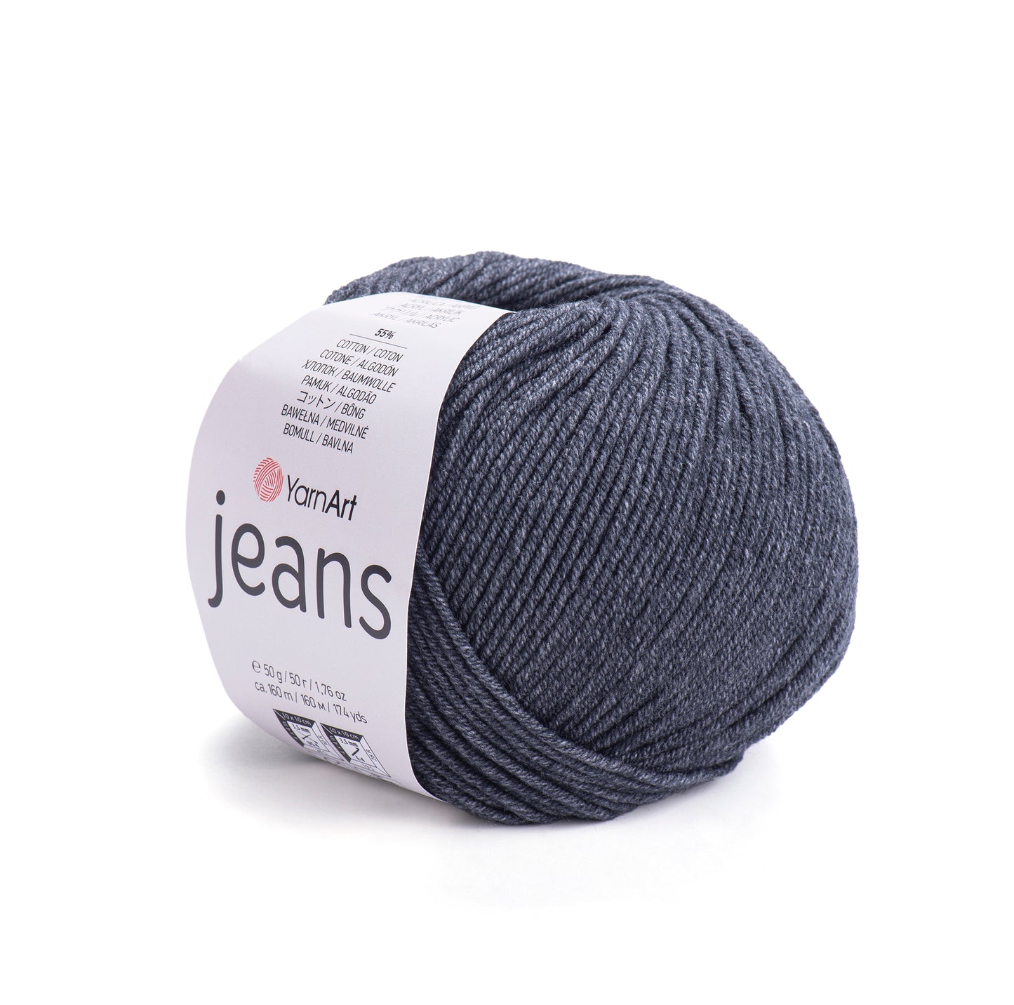 YarnArt Jeans 5 x 50g - 160m - 55% Cotton - 45% Polyacrylic Knitting Crochet Yarn