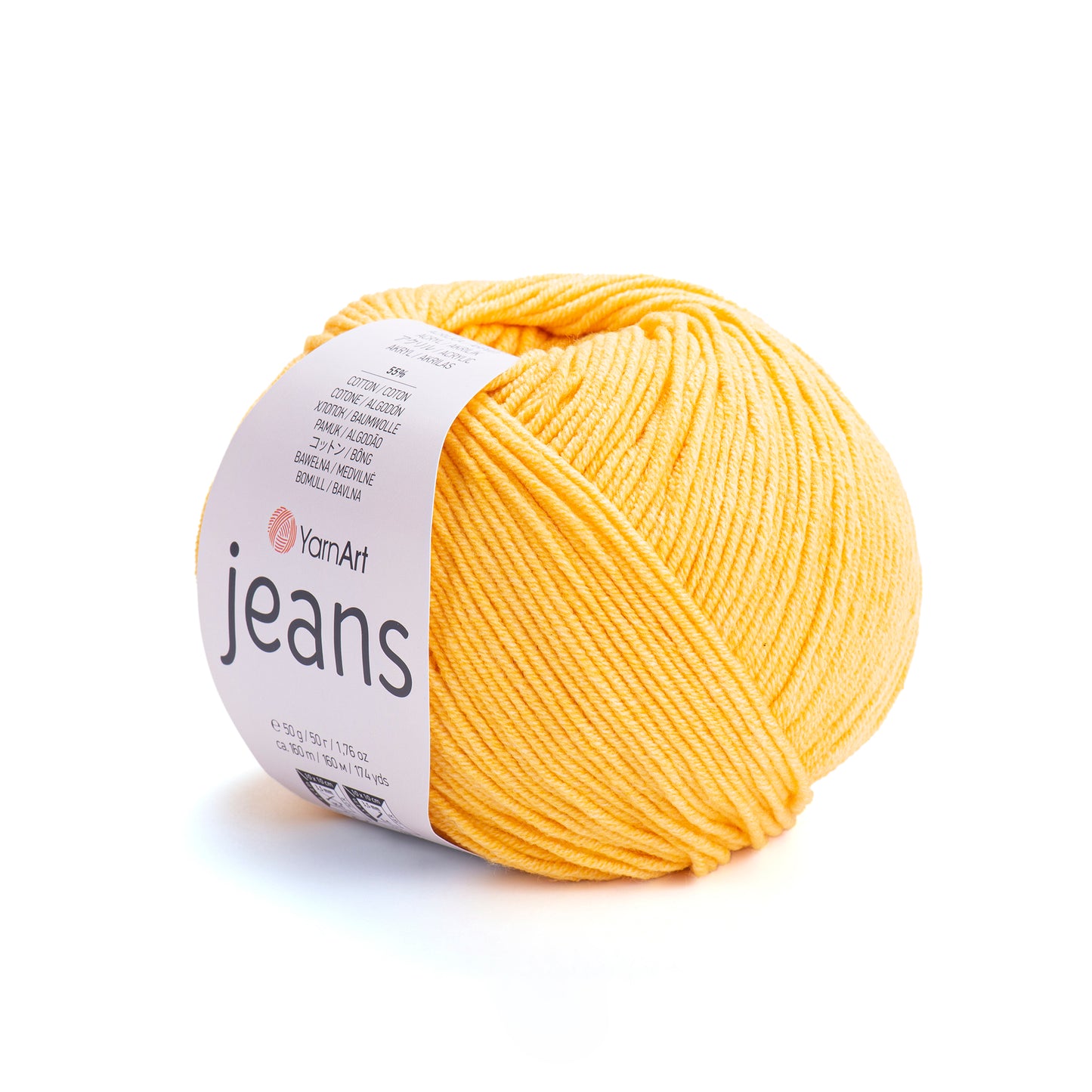 YarnArt Jeans 5 x 50g - 160m - 55% Cotton - 45% Polyacrylic Knitting Crochet Yarn