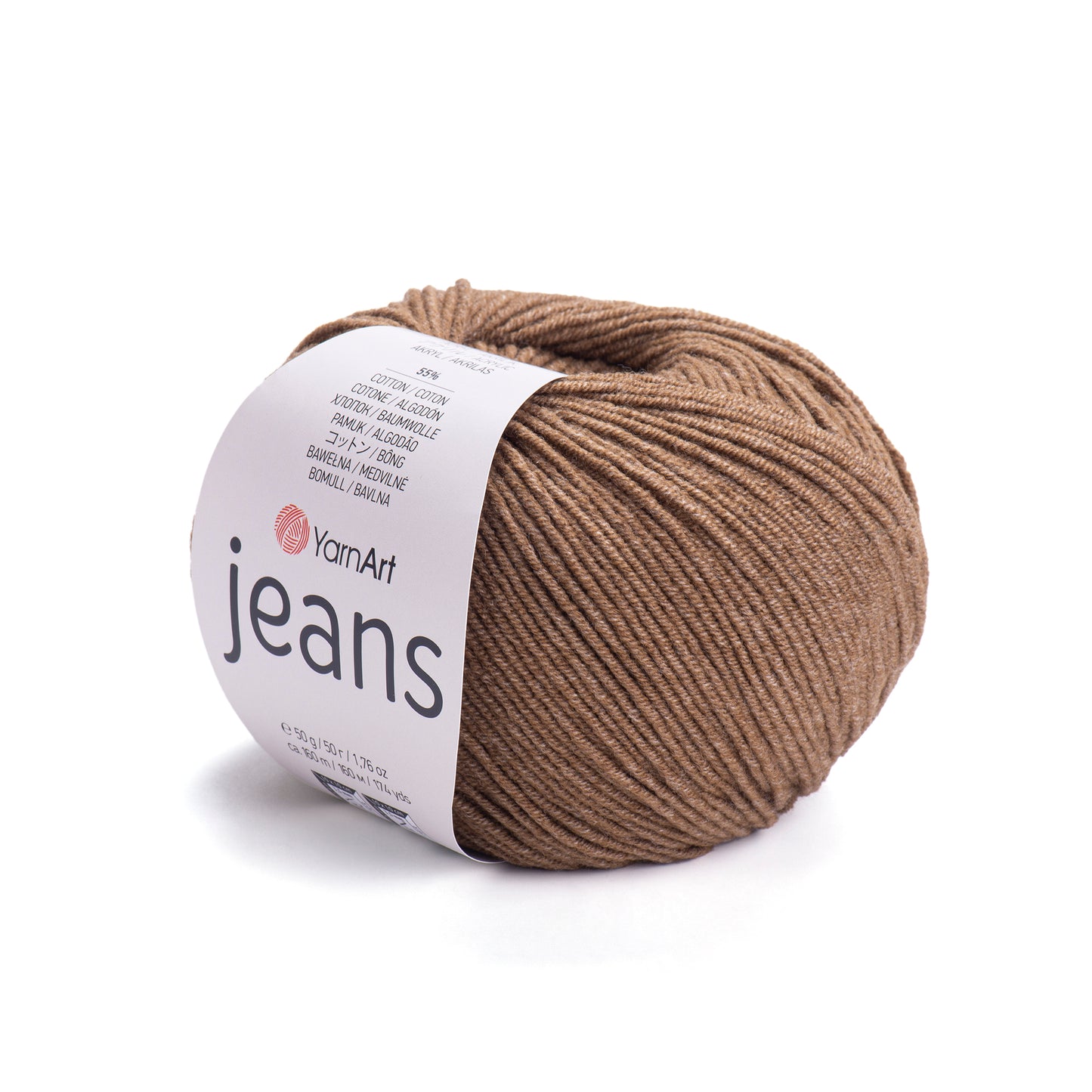 YarnArt Jeans 5 x 50g - 160m - 55% Cotton - 45% Polyacrylic Knitting Crochet Yarn