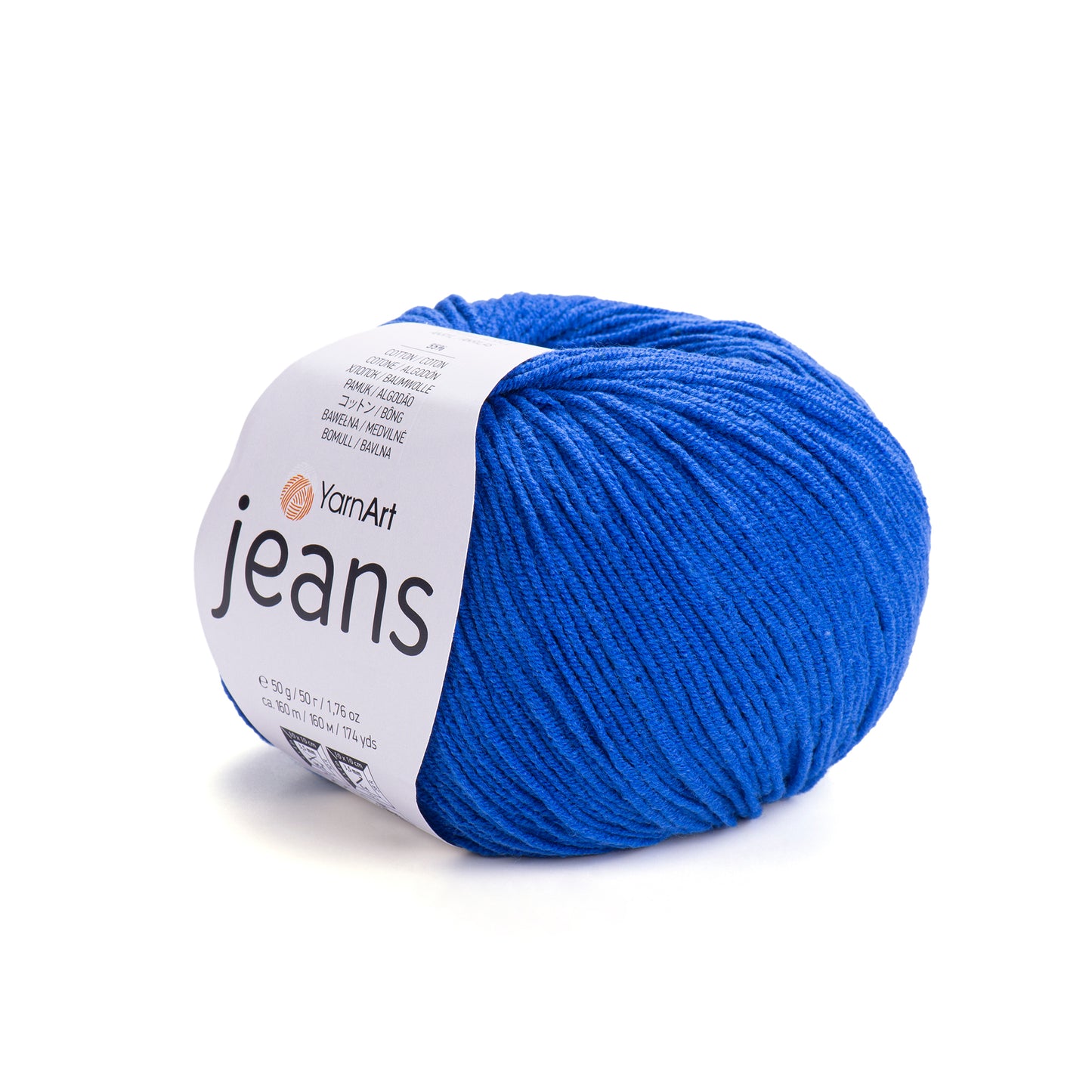YarnArt Jeans 5 x 50g - 160m - 55% Cotton - 45% Polyacrylic Knitting Crochet Yarn