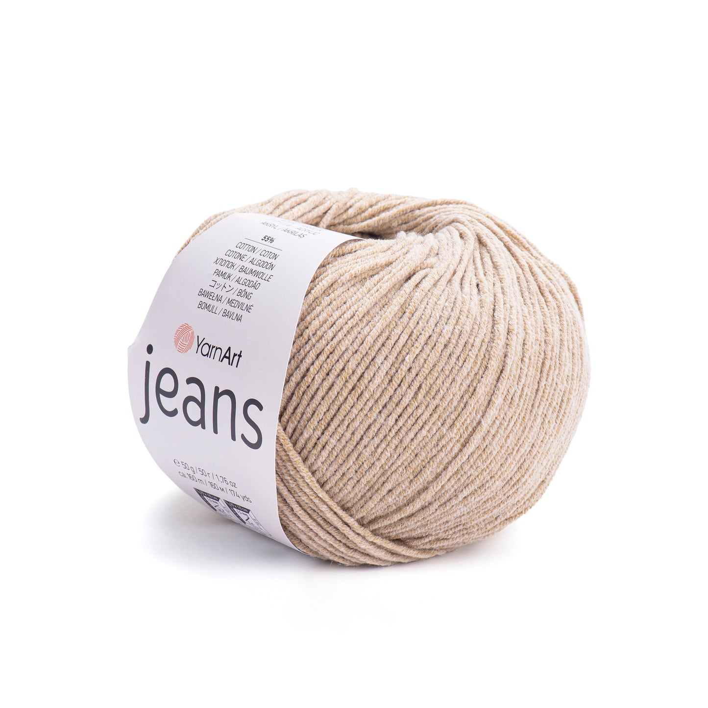 YarnArt Jeans 5 x 50g - 160m - 55% Cotton - 45% Polyacrylic Knitting Crochet Yarn