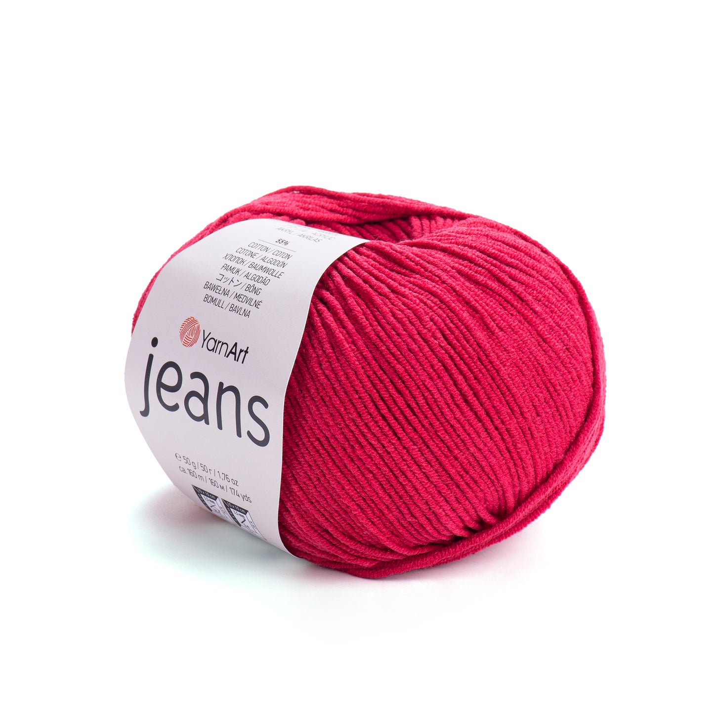 YarnArt Jeans 5 x 50g - 160m - 55% Cotton - 45% Polyacrylic Knitting Crochet Yarn
