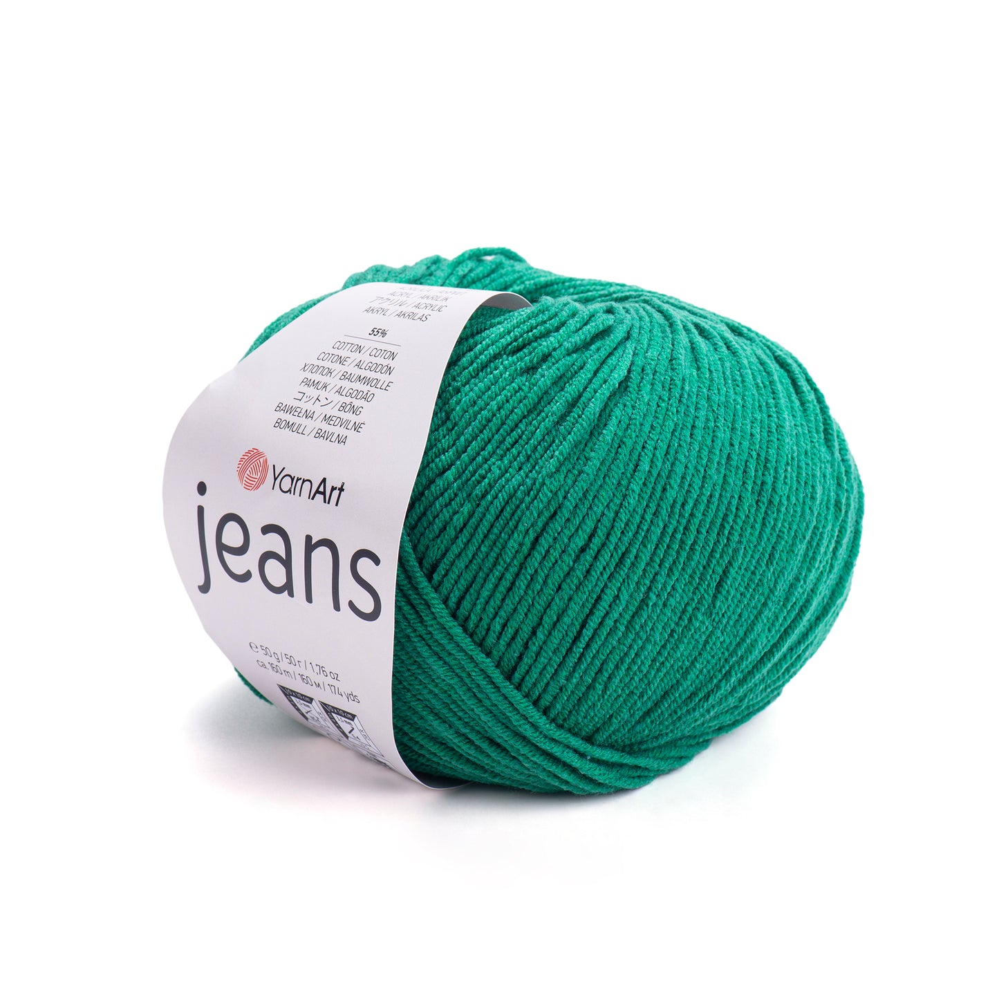 YarnArt Jeans 5 x 50g - 160m - 55% Cotton - 45% Polyacrylic Knitting Crochet Yarn