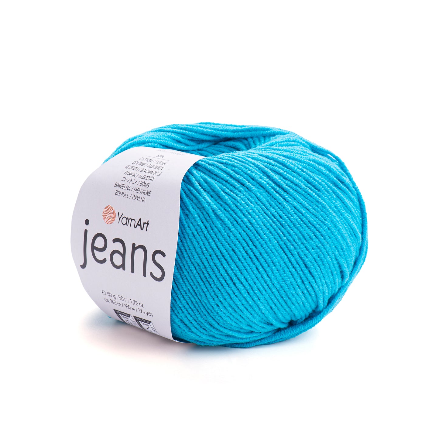 YarnArt Jeans 5 x 50g - 160m - 55% Cotton - 45% Polyacrylic Knitting Crochet Yarn