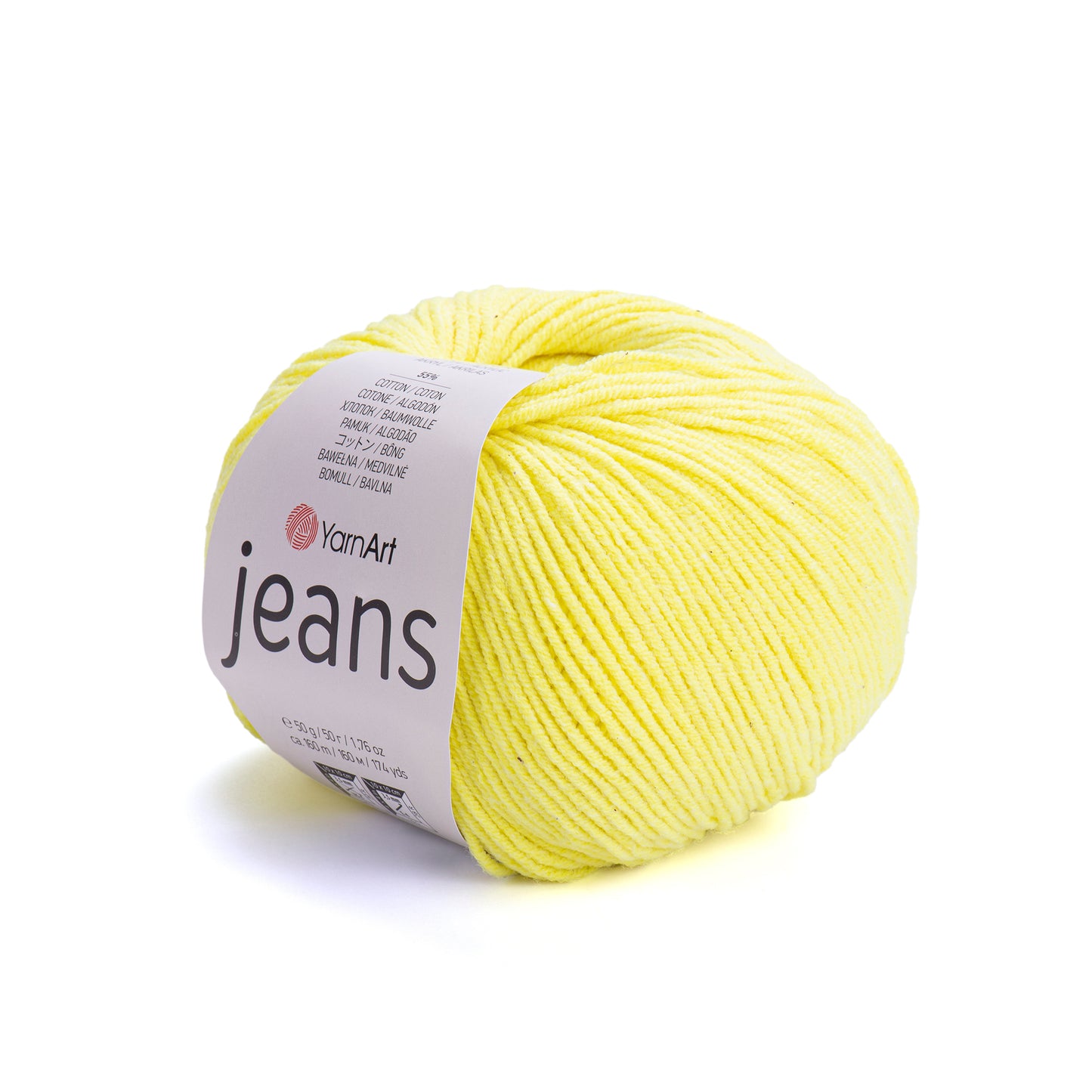 YarnArt Jeans 5 x 50g - 160m - 55% Cotton - 45% Polyacrylic Knitting Crochet Yarn