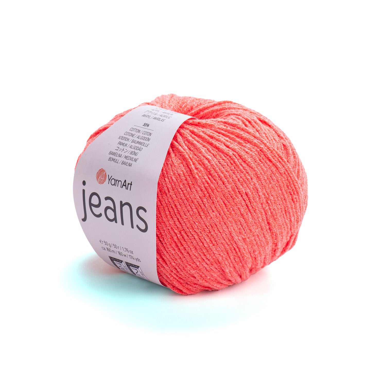 YarnArt Jeans 5 x 50g - 160m - 55% Cotton - 45% Polyacrylic Knitting Crochet Yarn