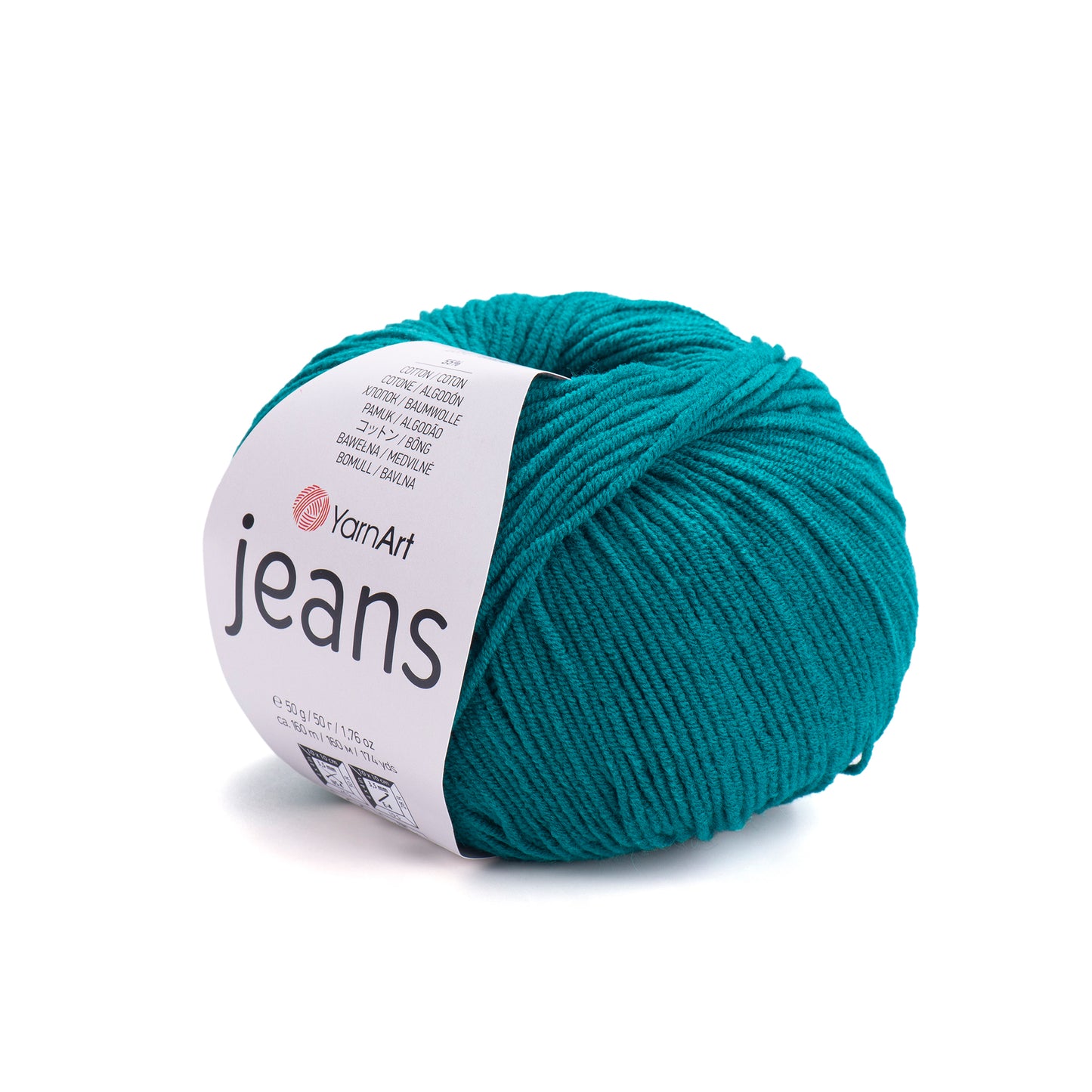 YarnArt Jeans 5 x 50g - 160m - 55% Cotton - 45% Polyacrylic Knitting Crochet Yarn
