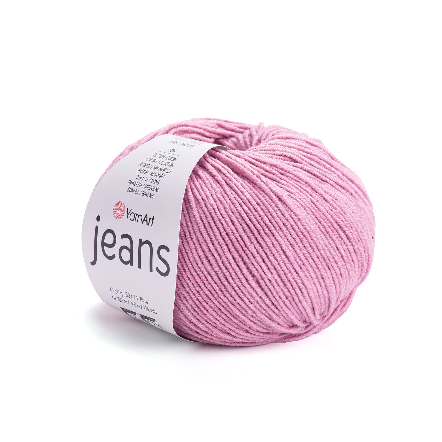 YarnArt Jeans 5 x 50g - 160m - 55% Cotton - 45% Polyacrylic Knitting Crochet Yarn