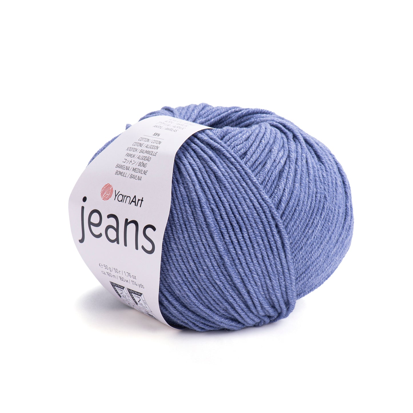 YarnArt Jeans 5 x 50g - 160m - 55% Cotton - 45% Polyacrylic Knitting Crochet Yarn