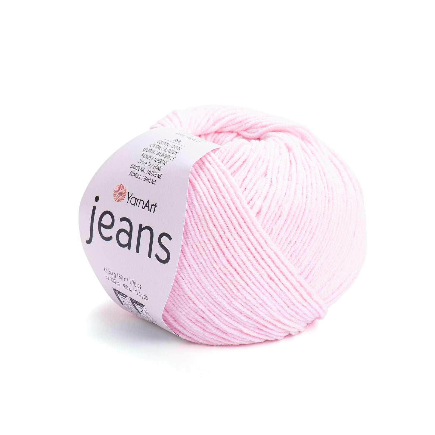 YarnArt Jeans 5 x 50g - 160m - 55% Cotton - 45% Polyacrylic Knitting Crochet Yarn