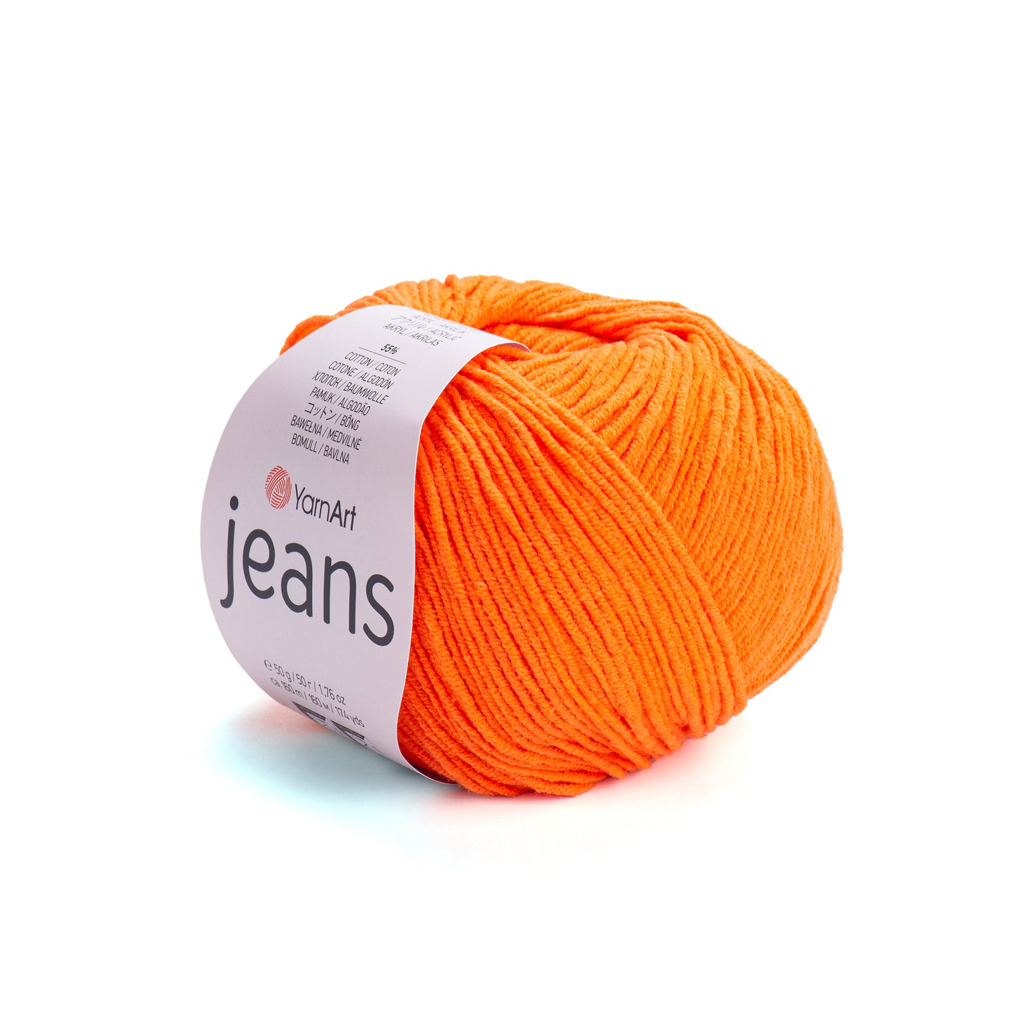 YarnArt Jeans 5 x 50g - 160m - 55% Cotton - 45% Polyacrylic Knitting Crochet Yarn