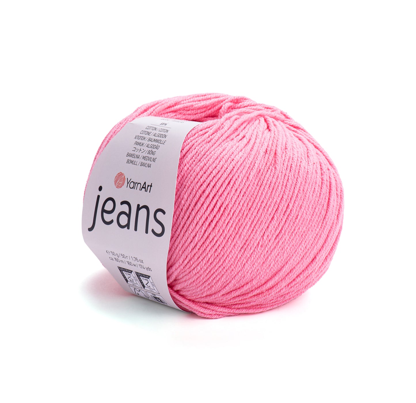 YarnArt Jeans 5 x 50g - 160m - 55% Cotton - 45% Polyacrylic Knitting Crochet Yarn