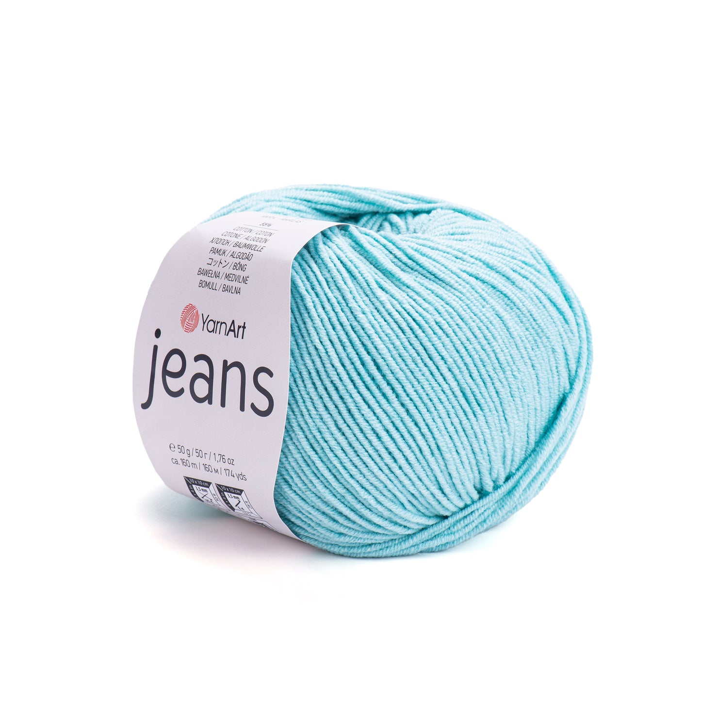 YarnArt Jeans 5 x 50g - 160m - 55% Cotton - 45% Polyacrylic Knitting Crochet Yarn