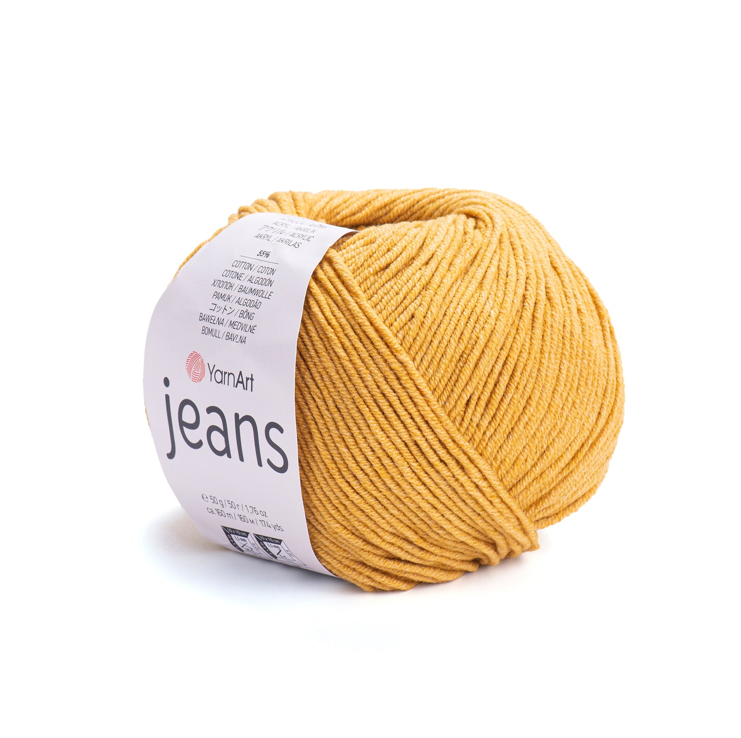 YarnArt Jeans 5 x 50g - 160m - 55% Cotton - 45% Polyacrylic Knitting Crochet Yarn