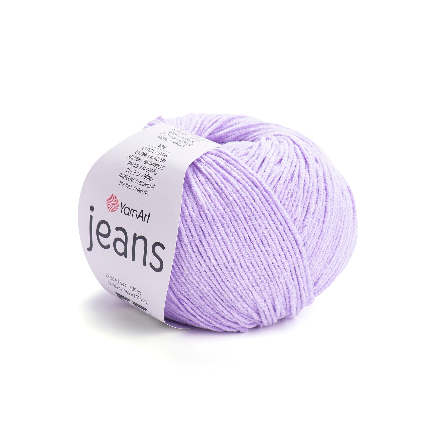 YarnArt Jeans 5 x 50g - 160m - 55% Cotton - 45% Polyacrylic Knitting Crochet Yarn