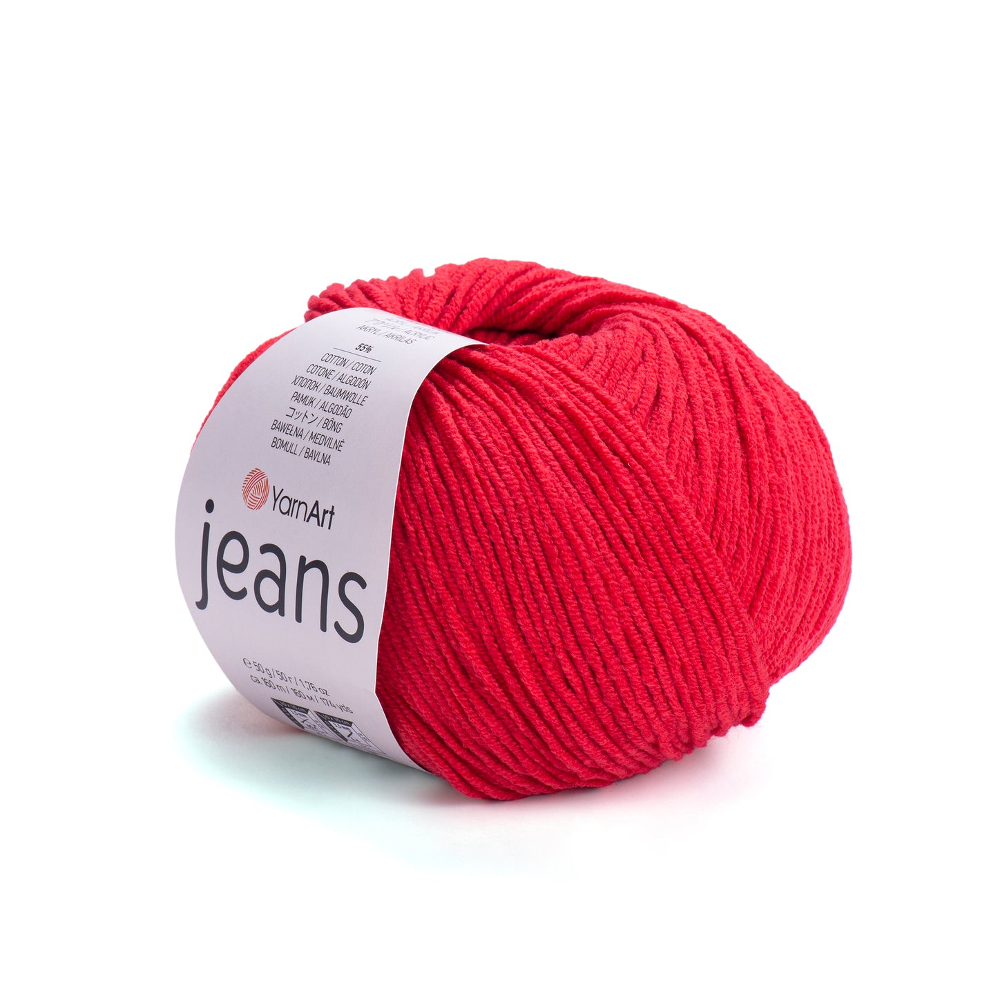 YarnArt Jeans 5 x 50g - 160m - 55% Cotton - 45% Polyacrylic Knitting Crochet Yarn