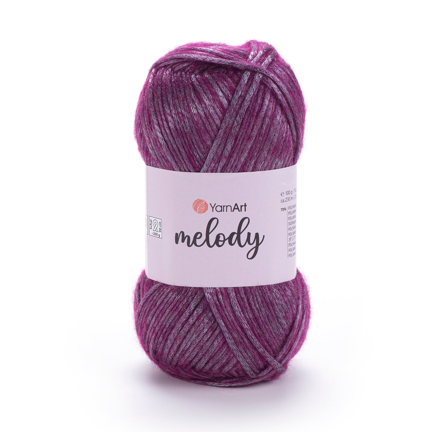 YarnArt Melody 5 x 100g - 230m - 9% Wool - 21% Acrylic - 70% Polyamide Knitting Crochet Yarn