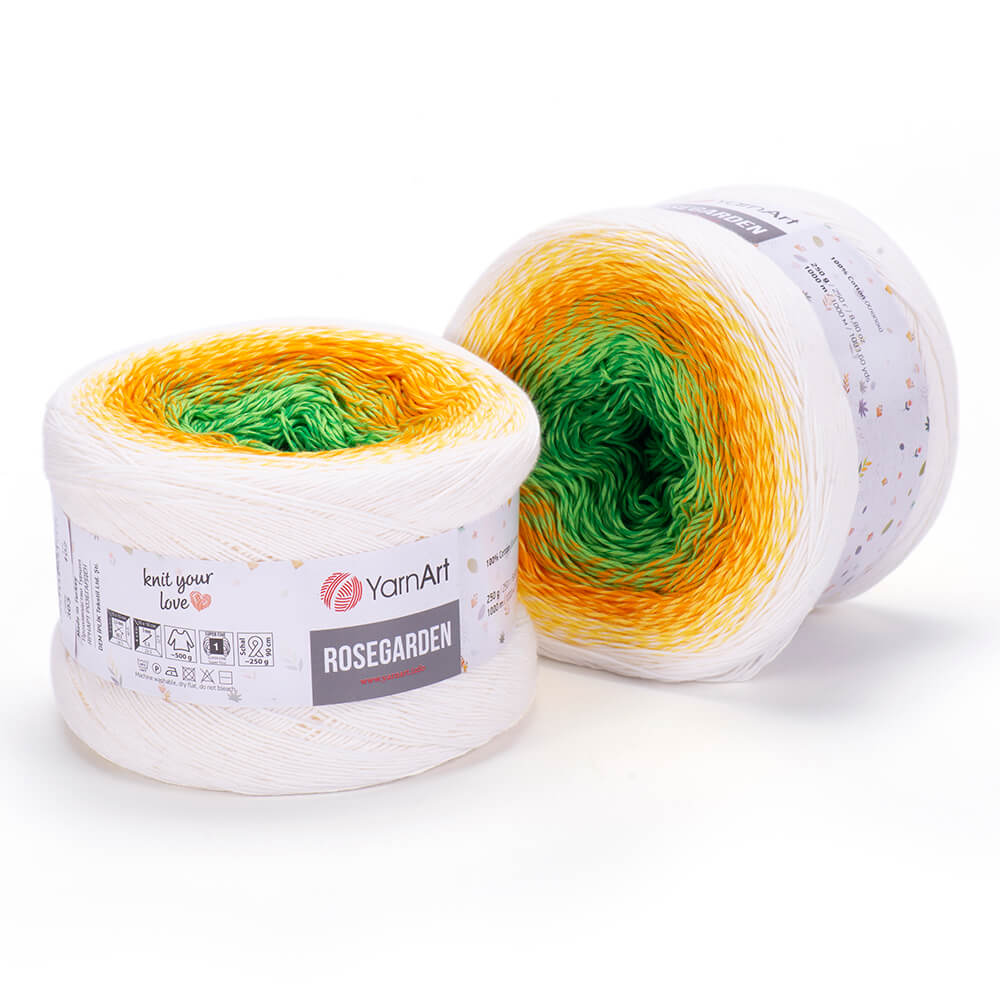 YarnArt Rosegarden 1 x 250g - 1000m - 100% Cotton Knitting Crochet Yarn