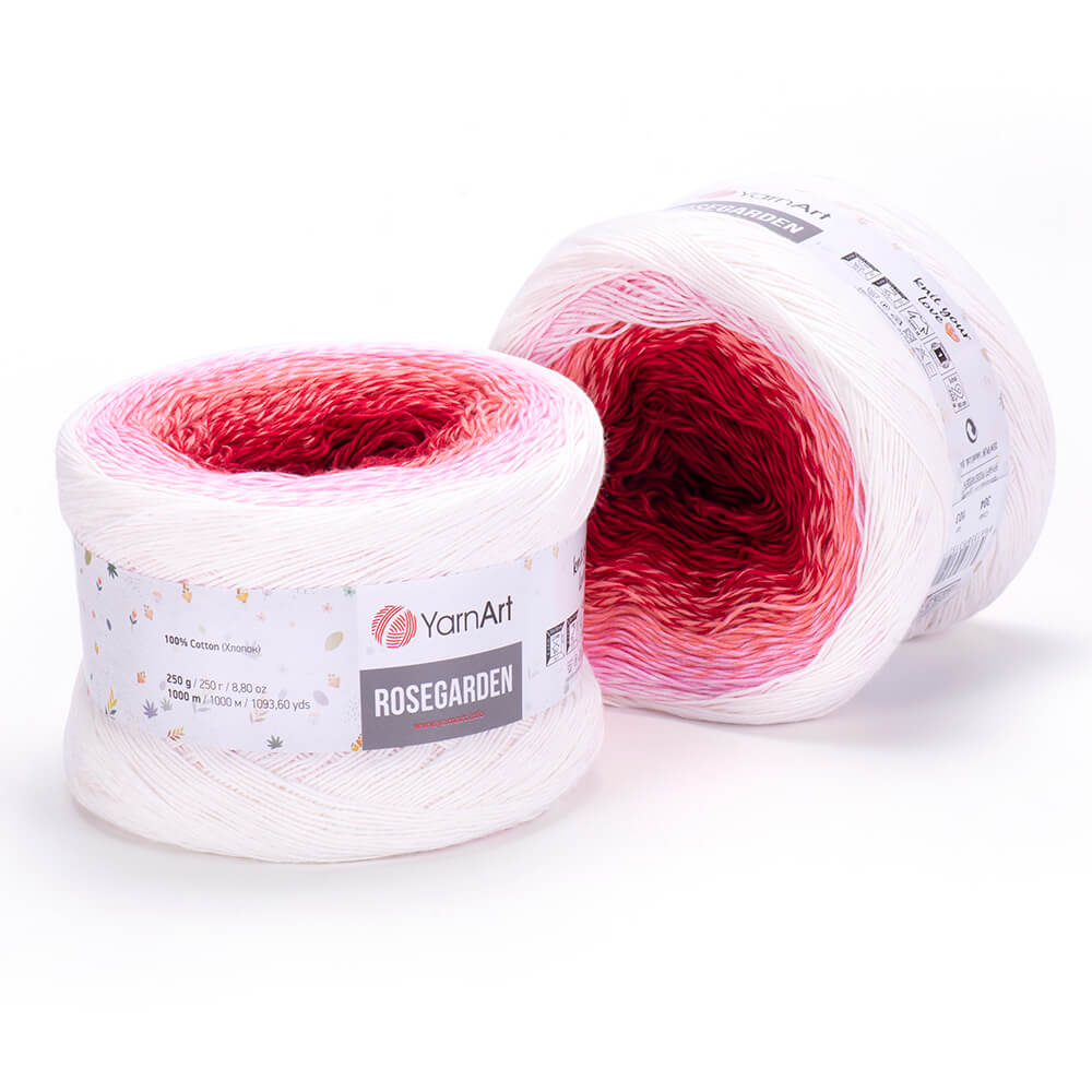 YarnArt Rosegarden 1 x 250g - 1000m - 100% Cotton Knitting Crochet Yarn