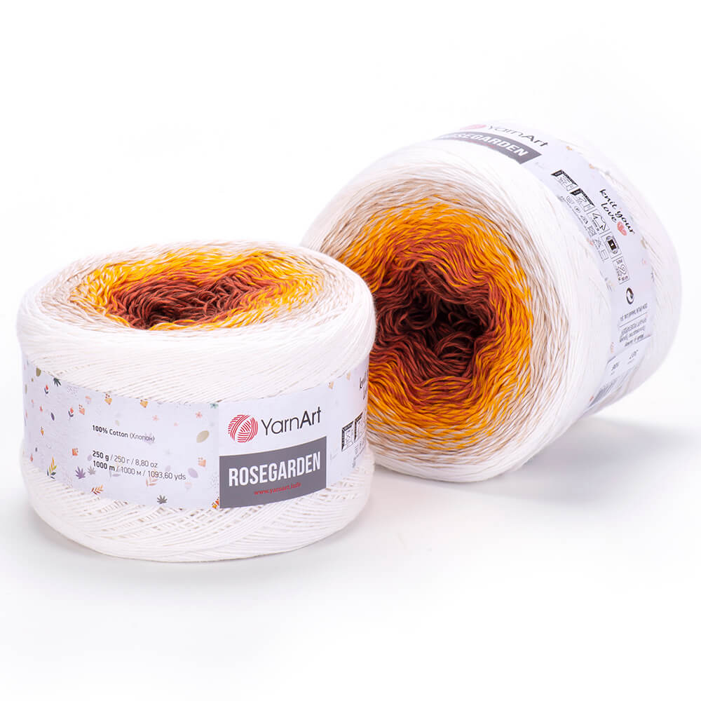YarnArt Rosegarden 1 x 250g - 1000m - 100% Cotton Knitting Crochet Yarn