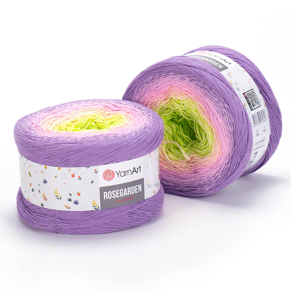 YarnArt Rosegarden 1 x 250g - 1000m - 100% Cotton Knitting Crochet Yarn