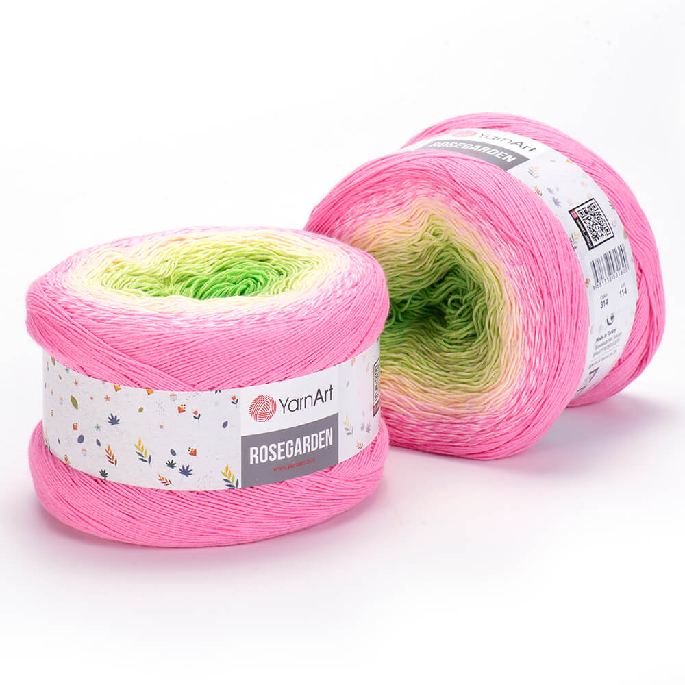 YarnArt Rosegarden 1 x 250g - 1000m - 100% Cotton Knitting Crochet Yarn
