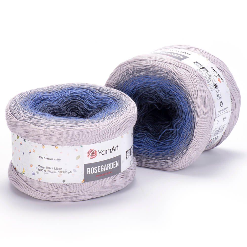 YarnArt Rosegarden 1 x 250g - 1000m - 100% Cotton Knitting Crochet Yarn