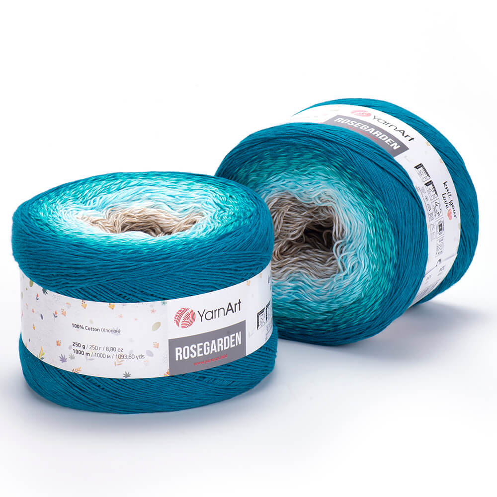 YarnArt Rosegarden 1 x 250g - 1000m - 100% Cotton Knitting Crochet Yarn
