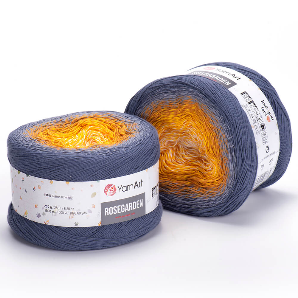 YarnArt Rosegarden 1 x 250g - 1000m - 100% Cotton Knitting Crochet Yarn