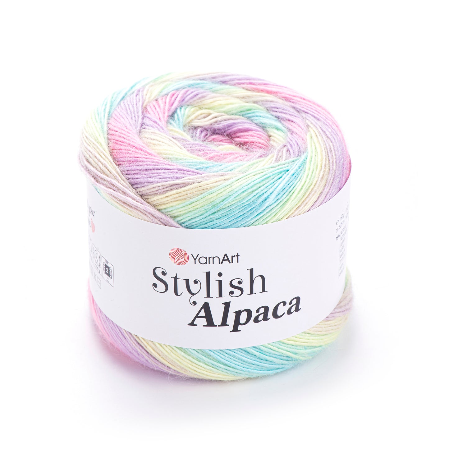 YarnArt Stylish Alpaca 1 x 150g - 525m - 25% Alpaca - 75% Acrylic Fine DK Knitting Crochet Yarn