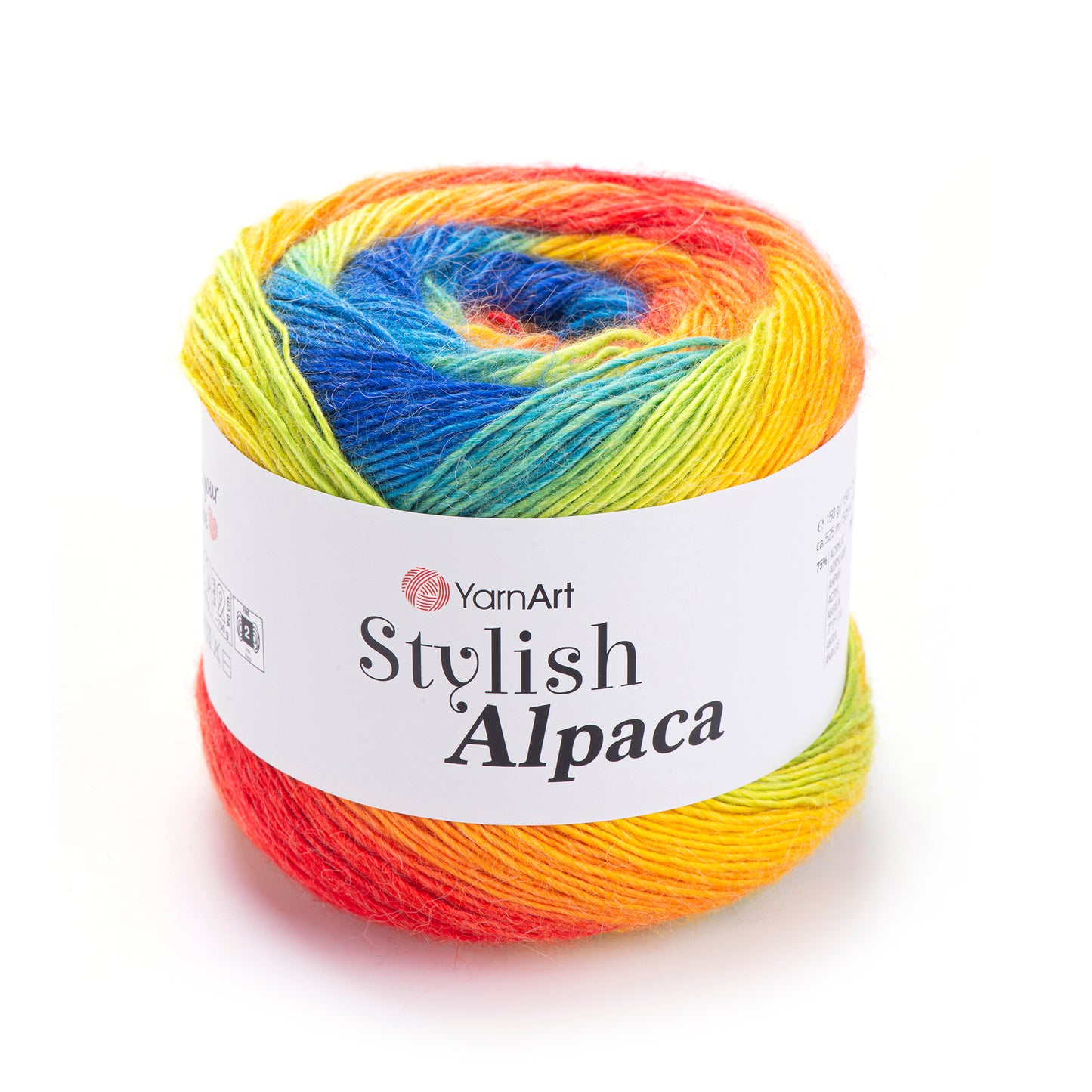 YarnArt Stylish Alpaca 1 x 150g - 525m - 25% Alpaca - 75% Acrylic Fine DK Knitting Crochet Yarn