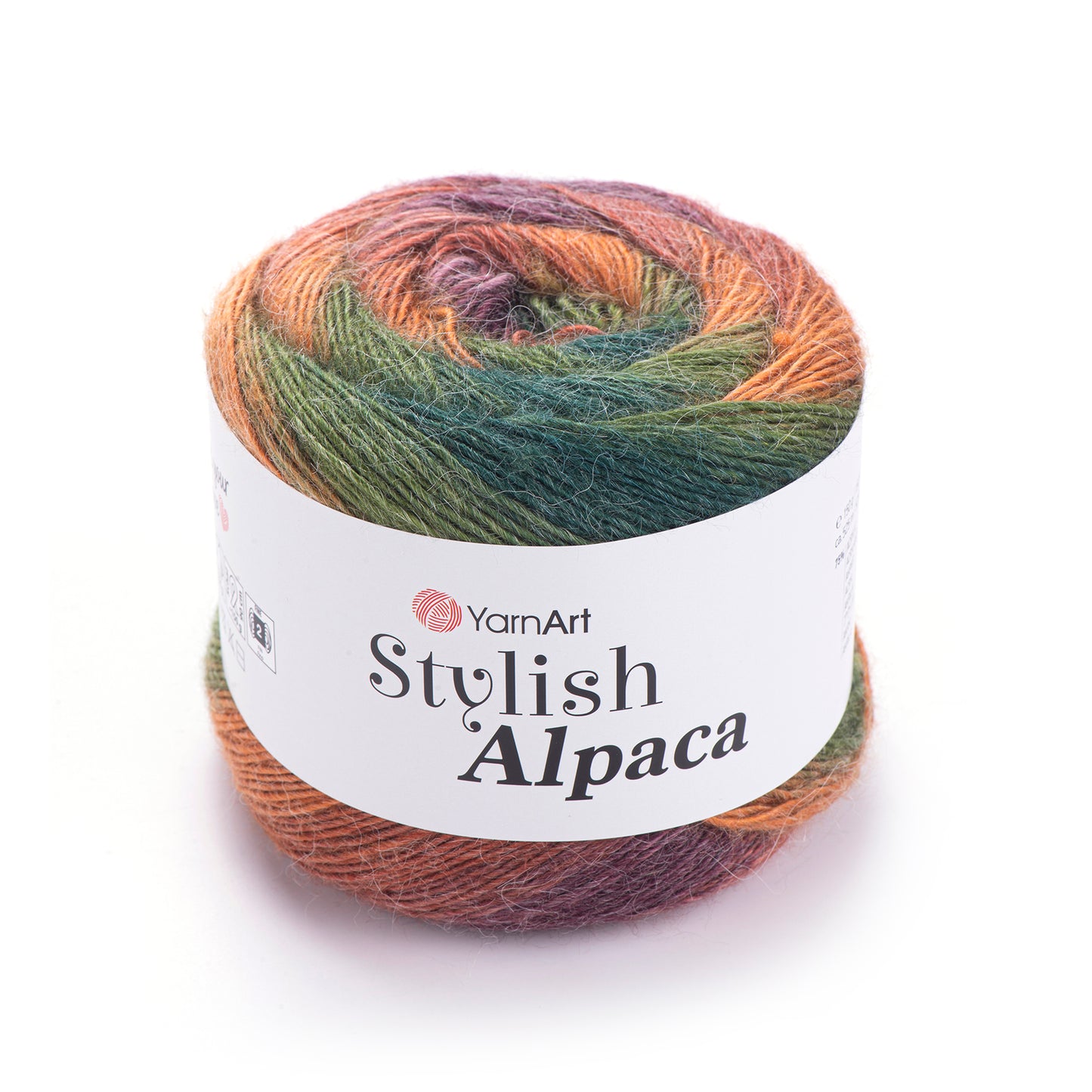 YarnArt Stylish Alpaca 1 x 150g - 525m - 25% Alpaca - 75% Acrylic Fine DK Knitting Crochet Yarn