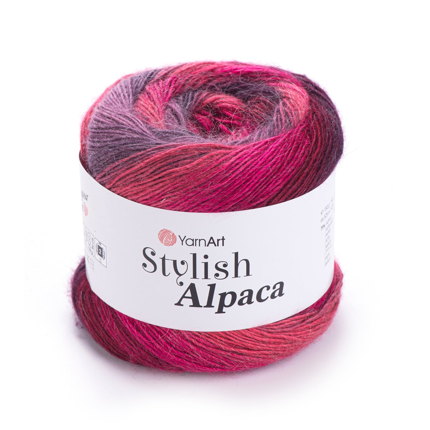 YarnArt Stylish Alpaca 1 x 150g - 525m - 25% Alpaca - 75% Acrylic Fine DK Knitting Crochet Yarn