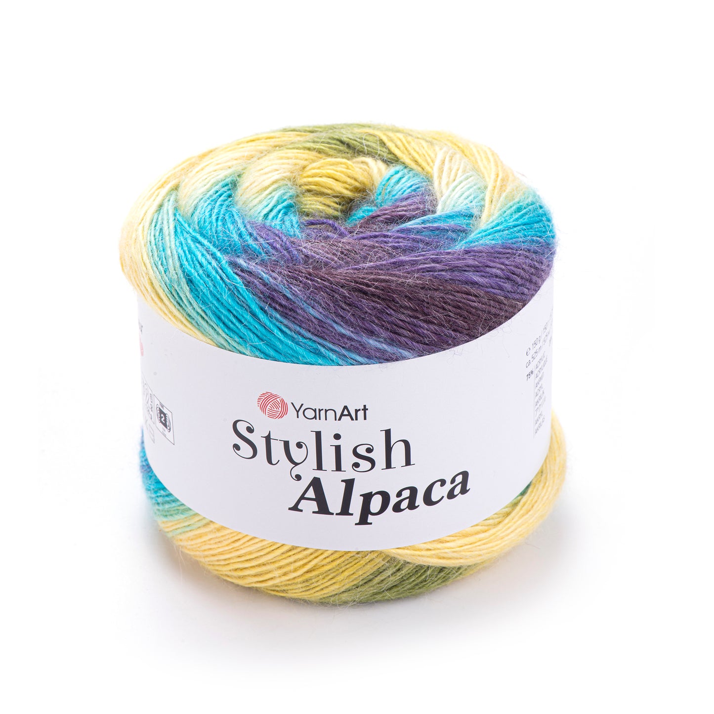 YarnArt Stylish Alpaca 1 x 150g - 525m - 25% Alpaca - 75% Acrylic Fine DK Knitting Crochet Yarn