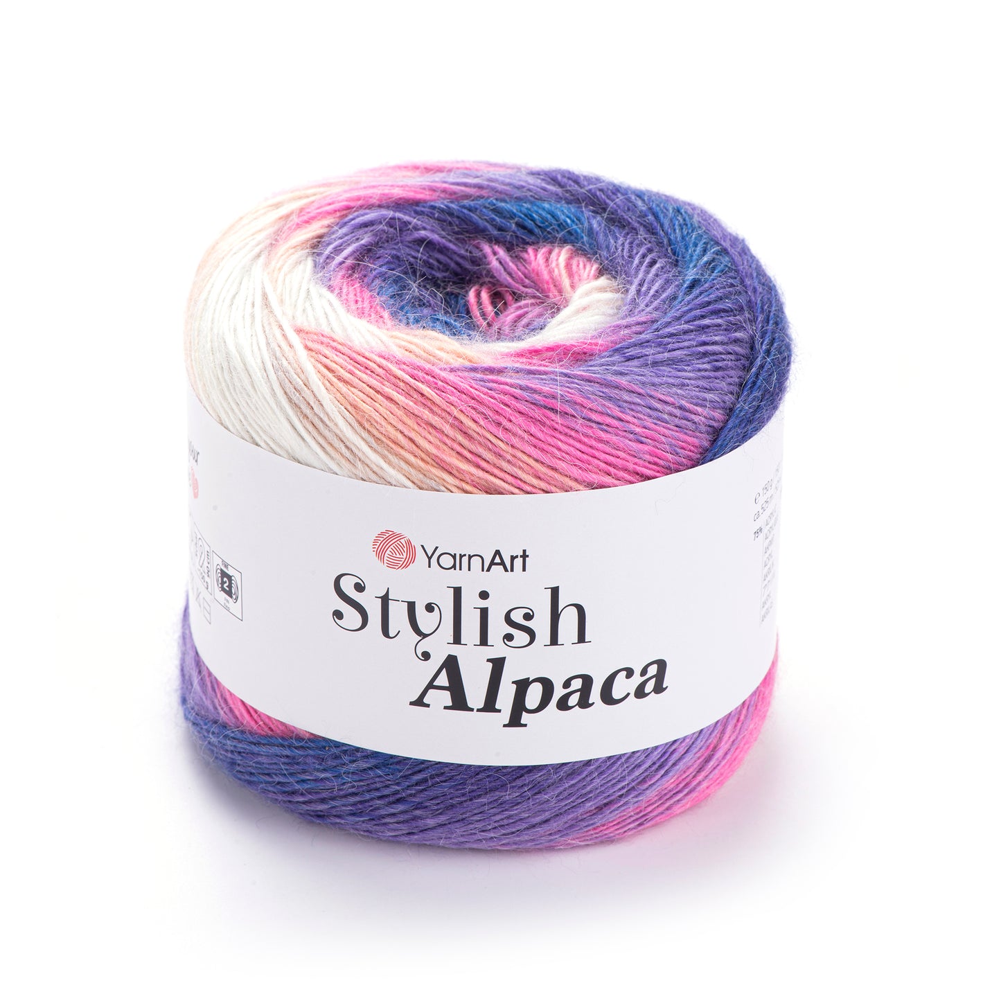 YarnArt Stylish Alpaca 1 x 150g - 525m - 25% Alpaca - 75% Acrylic Fine DK Knitting Crochet Yarn