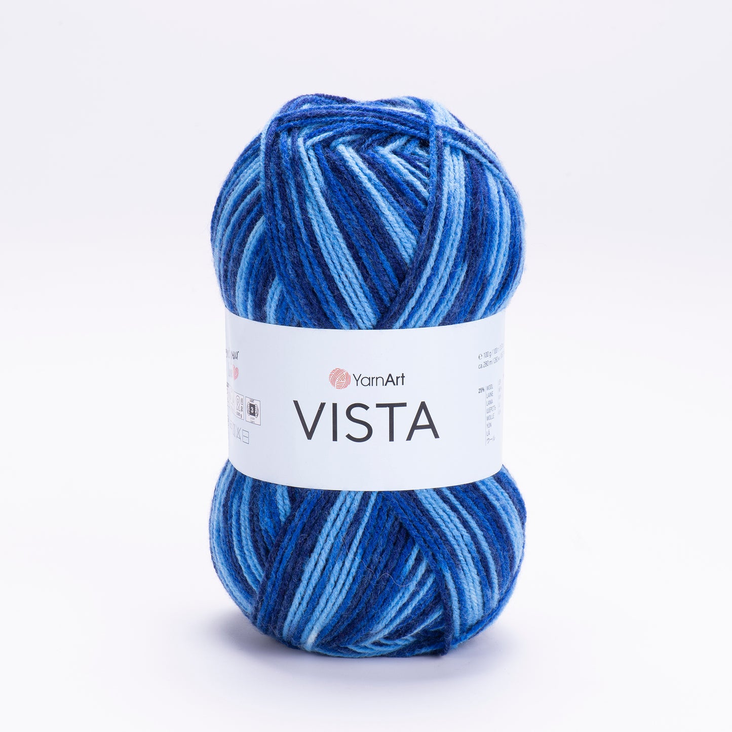 YarnArt Vista DK 5 x 100g - 280m - 25% Wool - 75% Acrylic Knitting Crochet Yarn