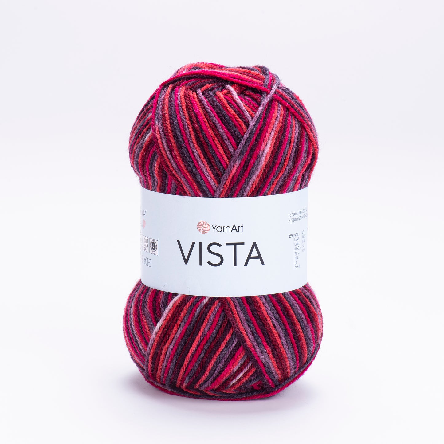 YarnArt Vista DK 5 x 100g - 280m - 25% Wool - 75% Acrylic Knitting Crochet Yarn