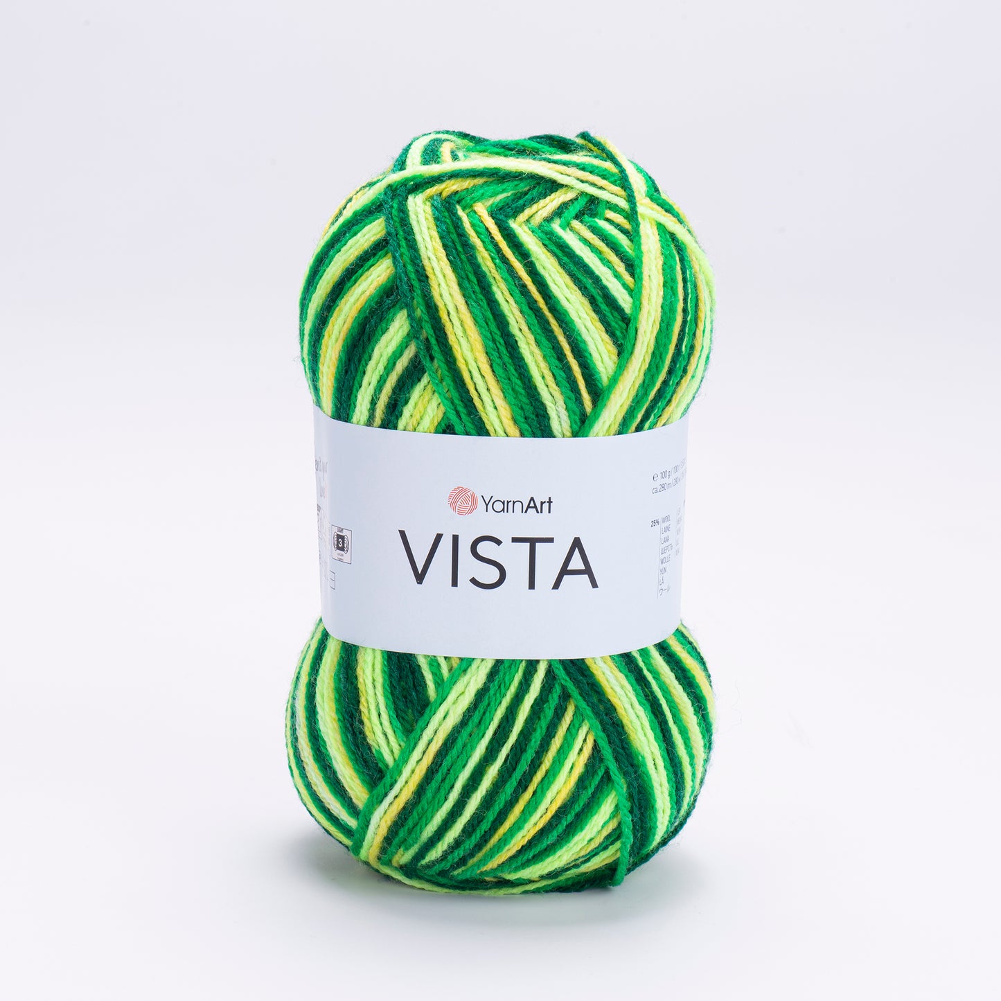 YarnArt Vista DK 5 x 100g - 280m - 25% Wool - 75% Acrylic Knitting Crochet Yarn