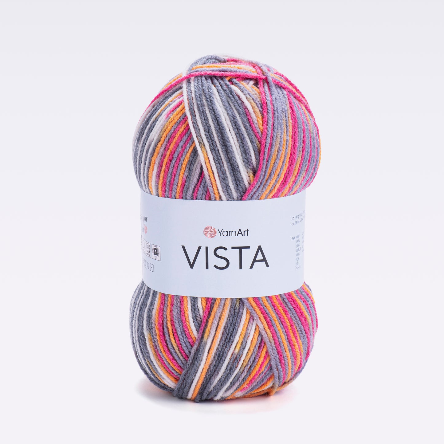 YarnArt Vista DK 5 x 100g - 280m - 25% Wool - 75% Acrylic Knitting Crochet Yarn