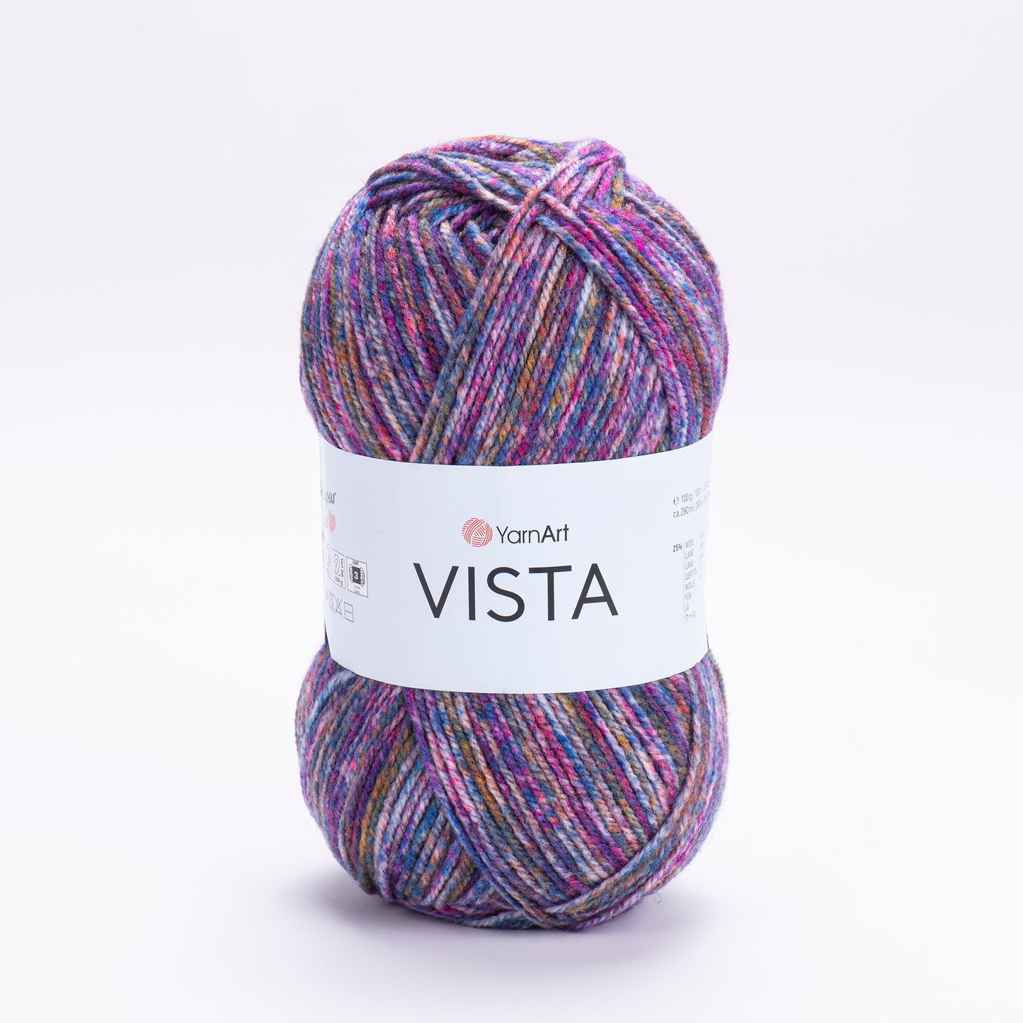 YarnArt Vista DK 5 x 100g - 280m - 25% Wool - 75% Acrylic Knitting Crochet Yarn