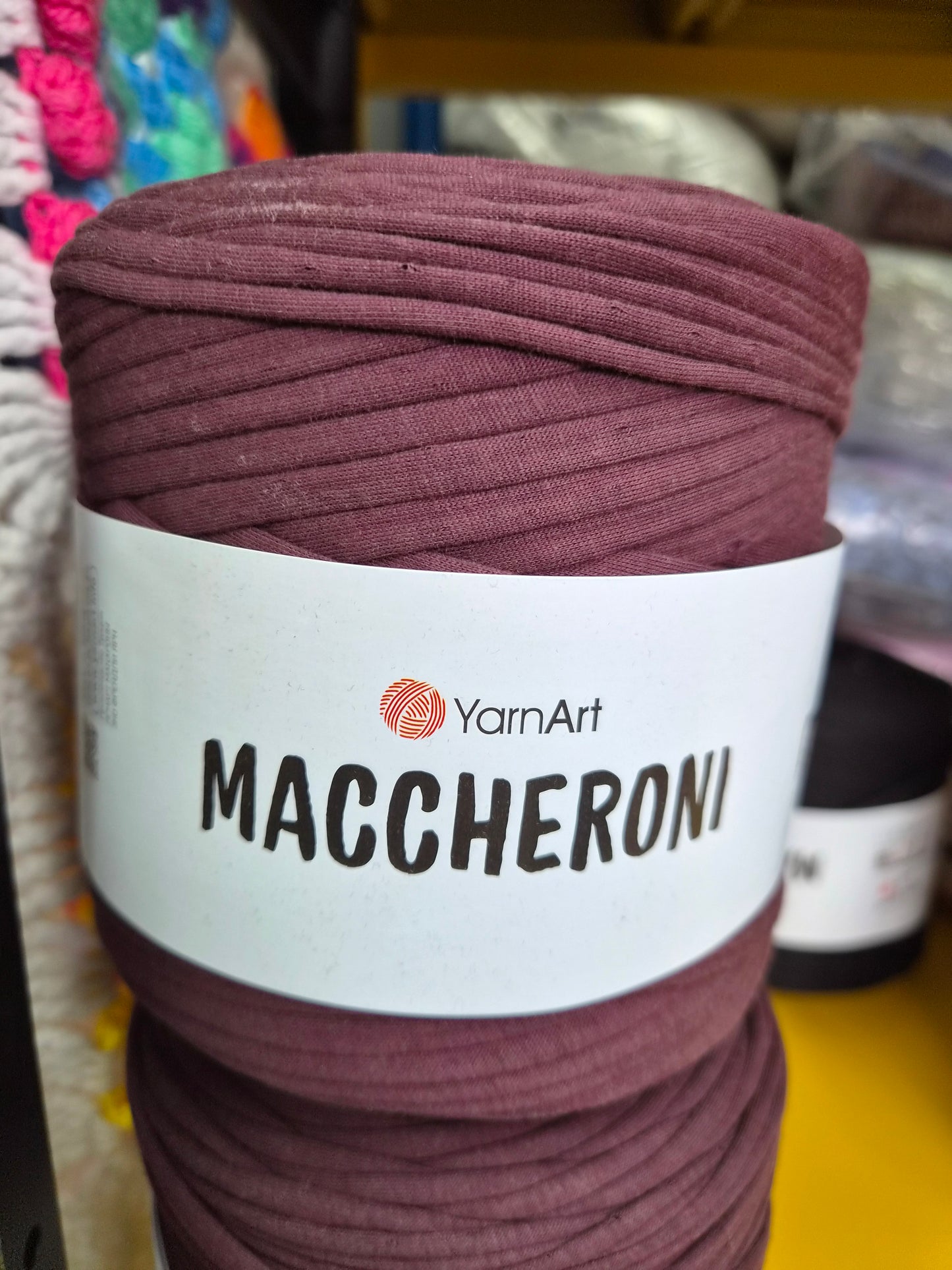 YarnArt Maccheroni 1 x 600g - 130m - 90% Cotton - 10% Polyester  T-Shirt Yarn