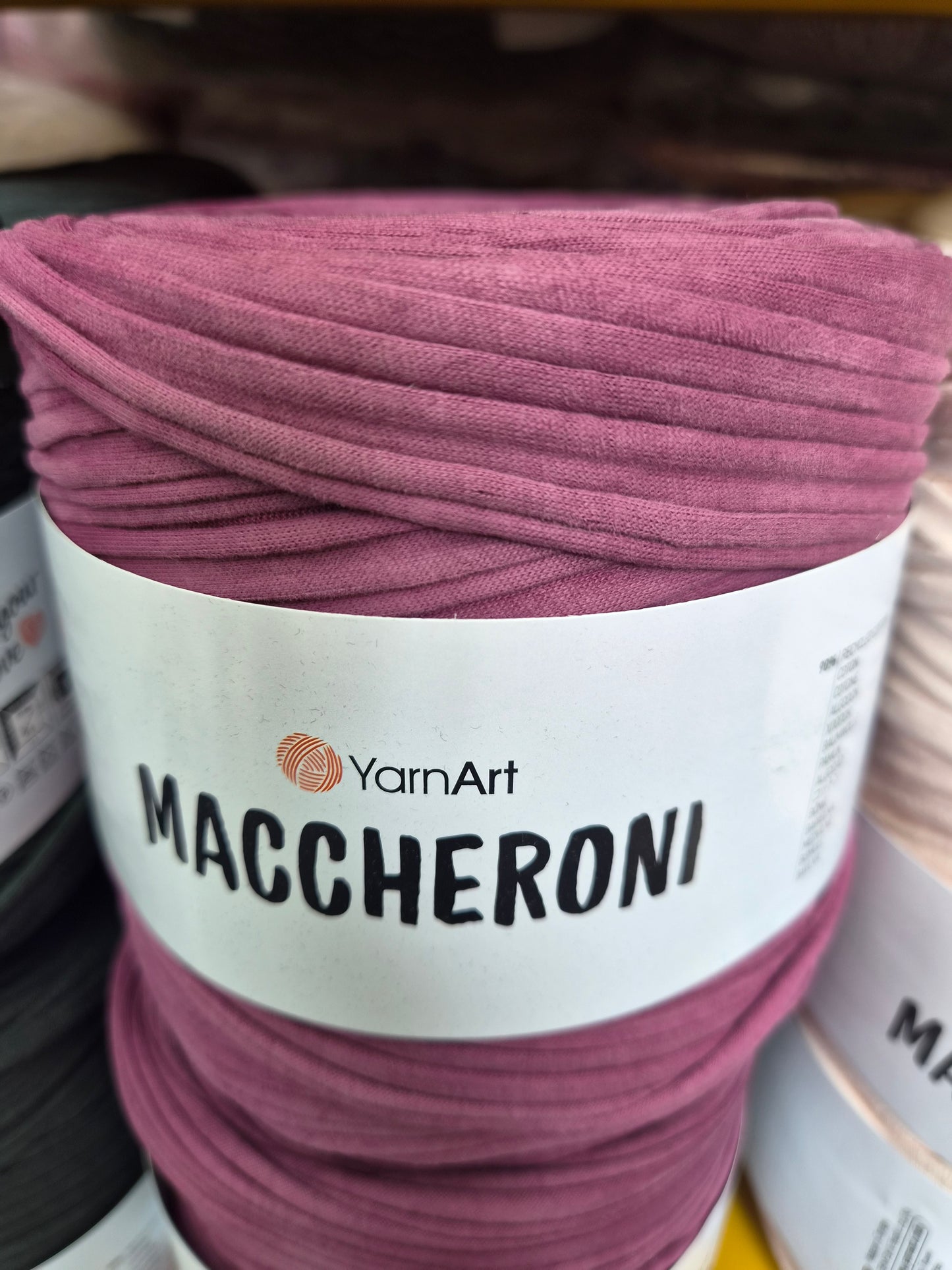 YarnArt Maccheroni 1 x 600g - 130m - 90% Cotton - 10% Polyester  T-Shirt Yarn
