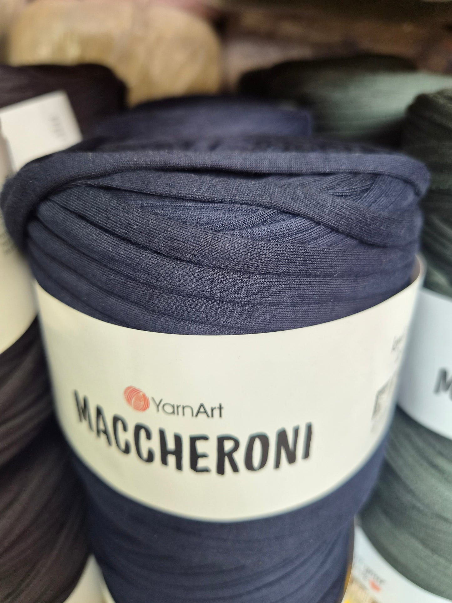 YarnArt Maccheroni 1 x 600g - 130m - 90% Cotton - 10% Polyester  T-Shirt Yarn