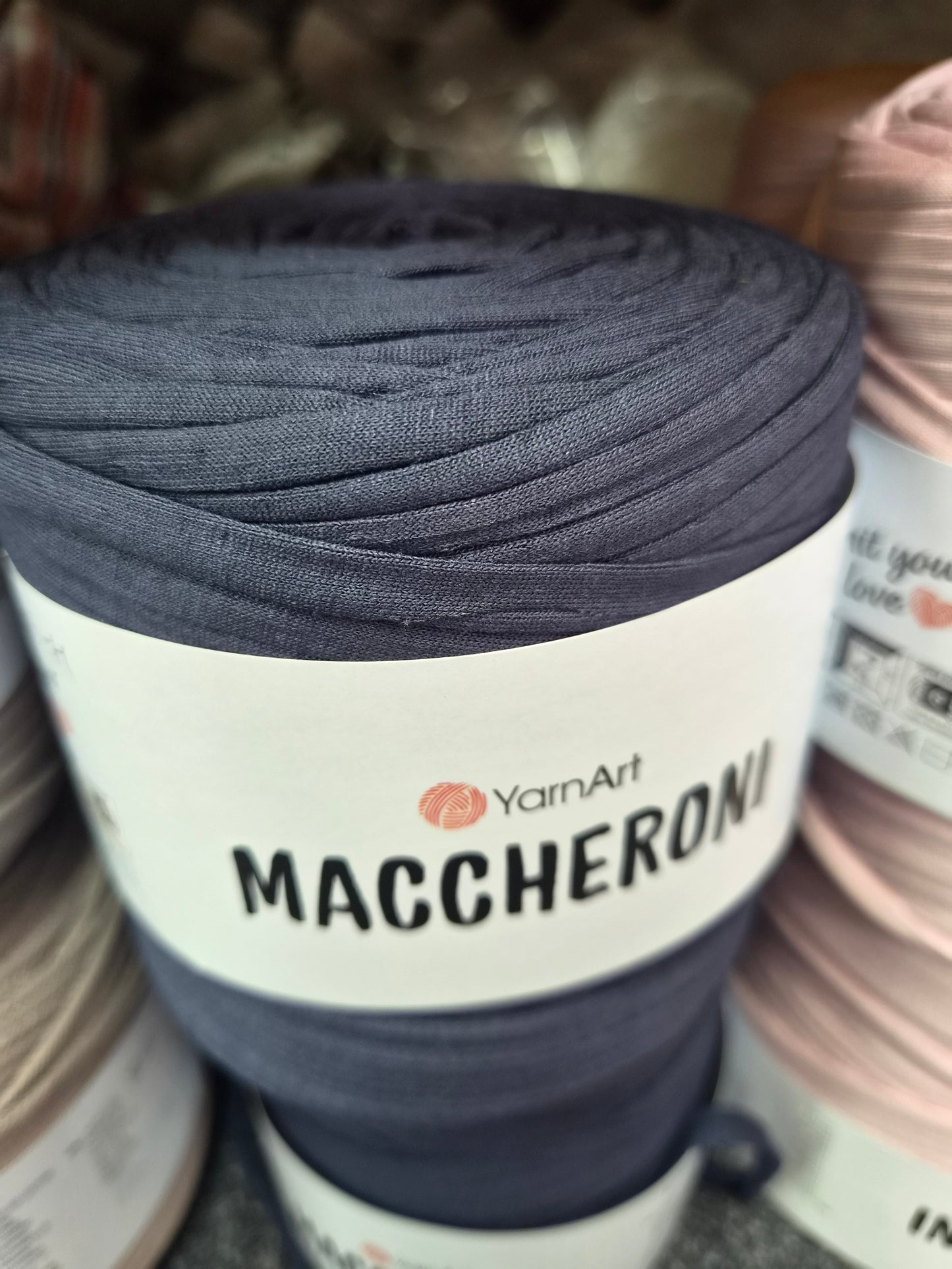 YarnArt Maccheroni 1 x 600g - 130m - 90% Cotton - 10% Polyester  T-Shirt Yarn
