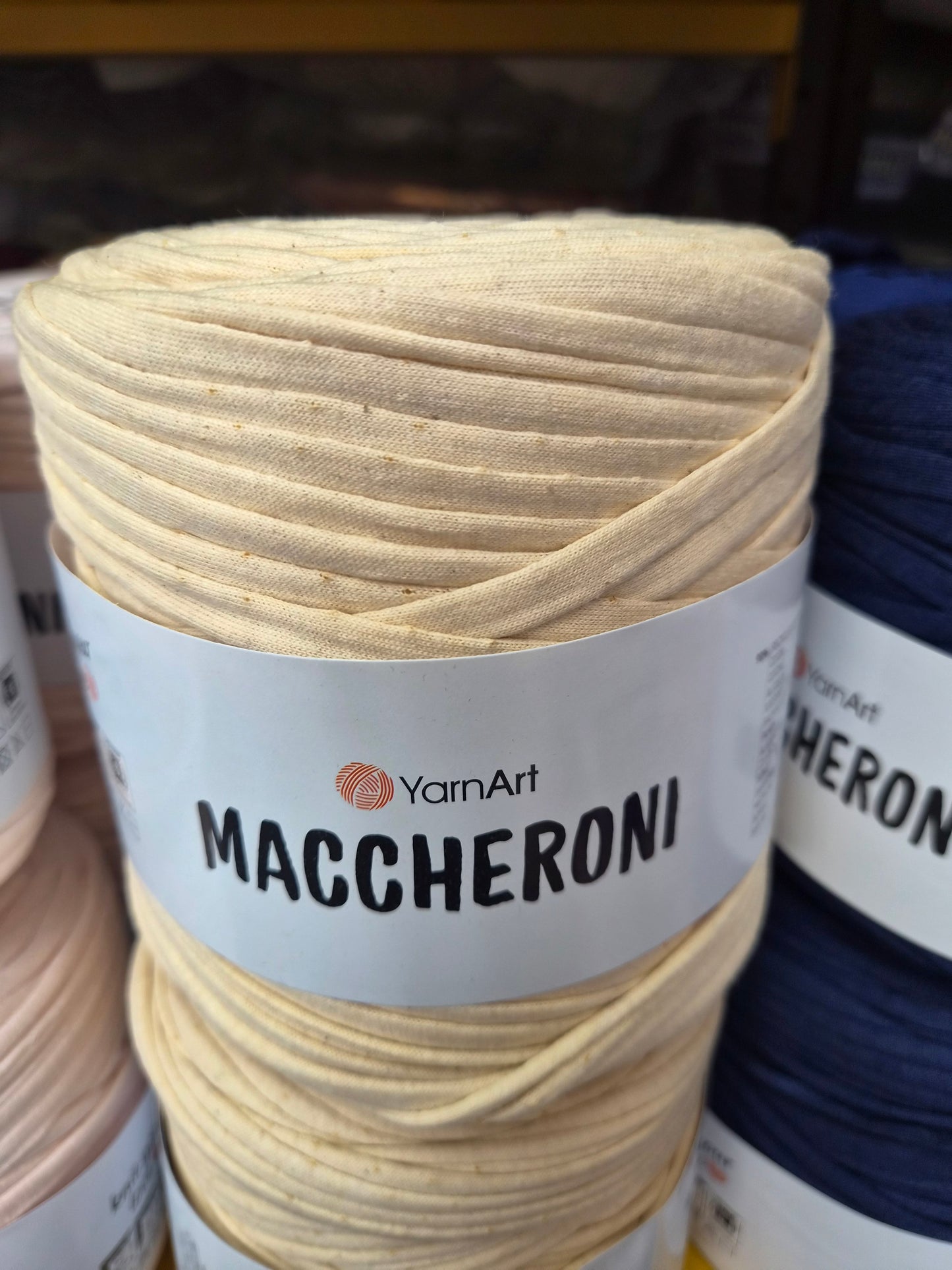 YarnArt Maccheroni 1 x 600g - 130m - 90% Cotton - 10% Polyester  T-Shirt Yarn