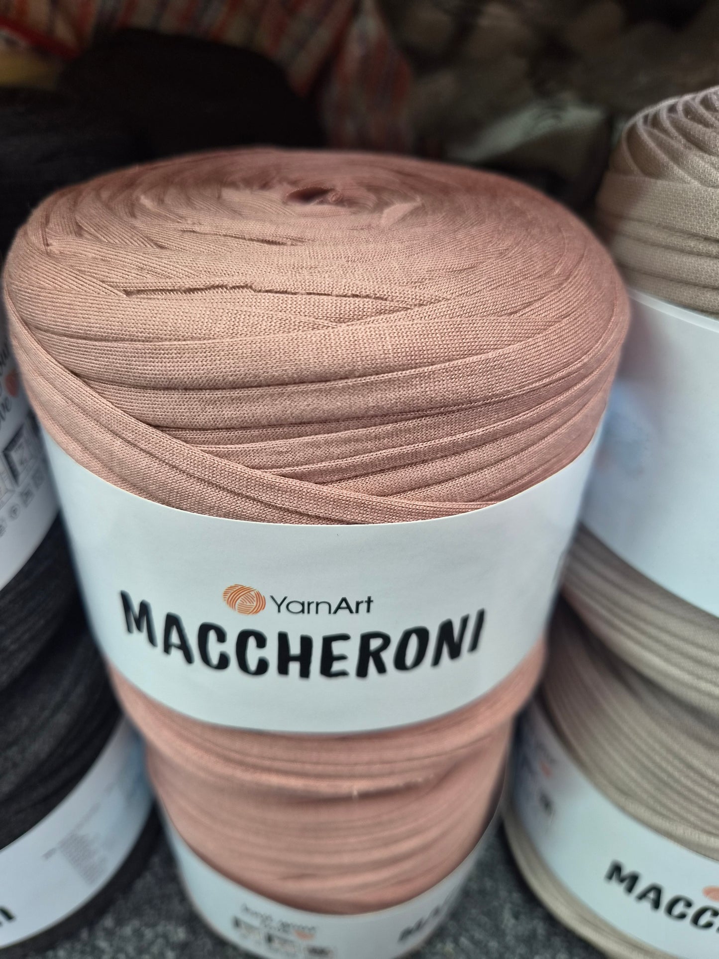 YarnArt Maccheroni 1 x 600g - 130m - 90% Cotton - 10% Polyester  T-Shirt Yarn