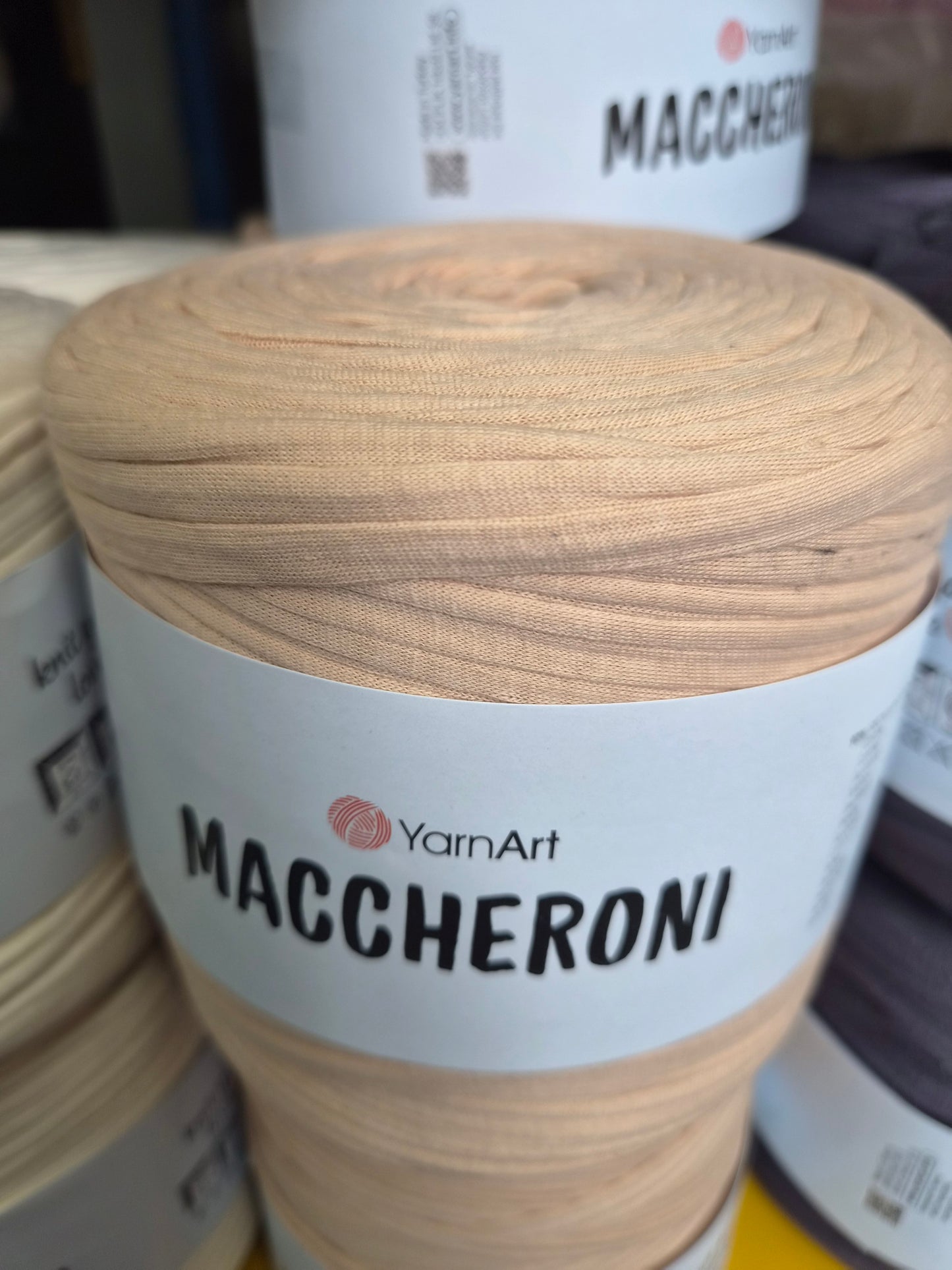 YarnArt Maccheroni 1 x 600g - 130m - 90% Cotton - 10% Polyester  T-Shirt Yarn