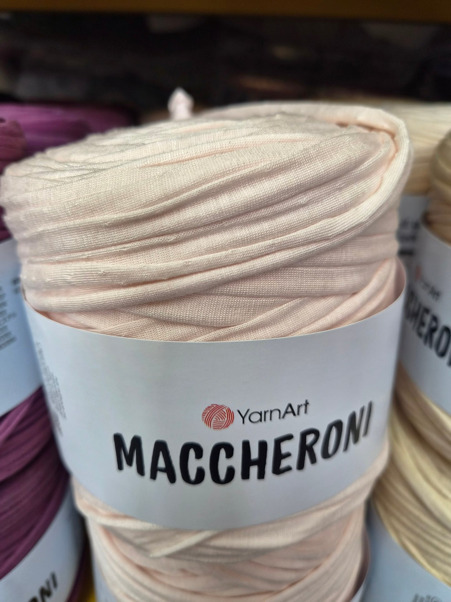 YarnArt Maccheroni 1 x 600g - 130m - 90% Cotton - 10% Polyester  T-Shirt Yarn