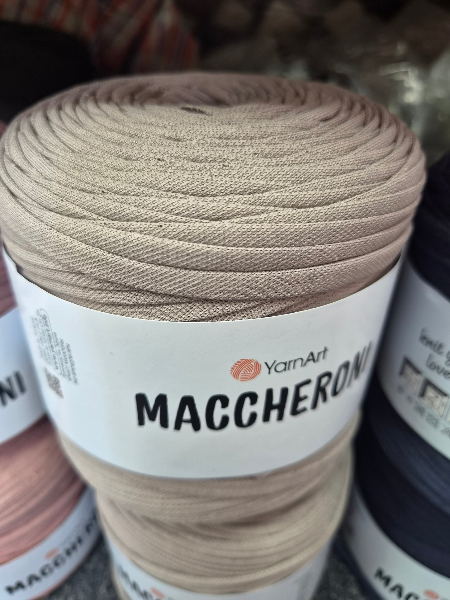 YarnArt Maccheroni 1 x 600g - 130m - 90% Cotton - 10% Polyester  T-Shirt Yarn